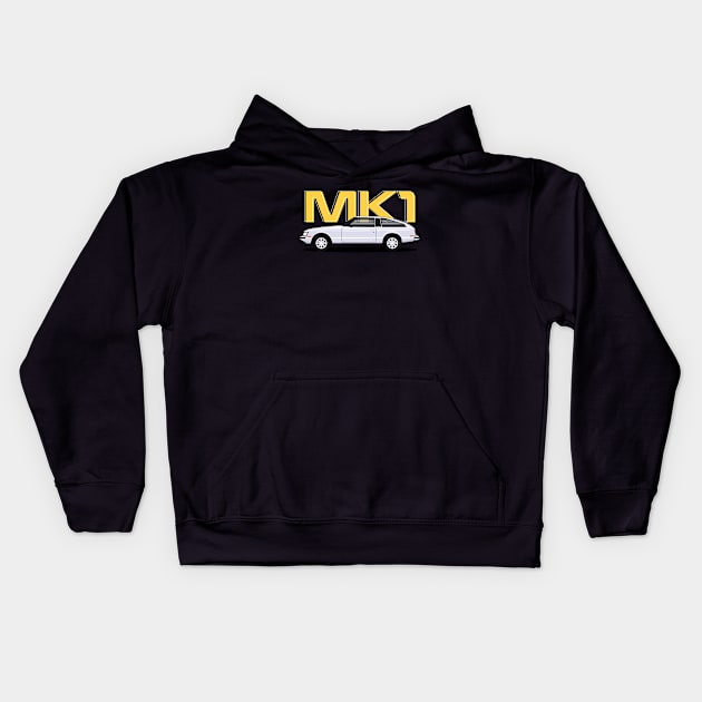 mk1 classic jdm Kids Hoodie by masjestudio